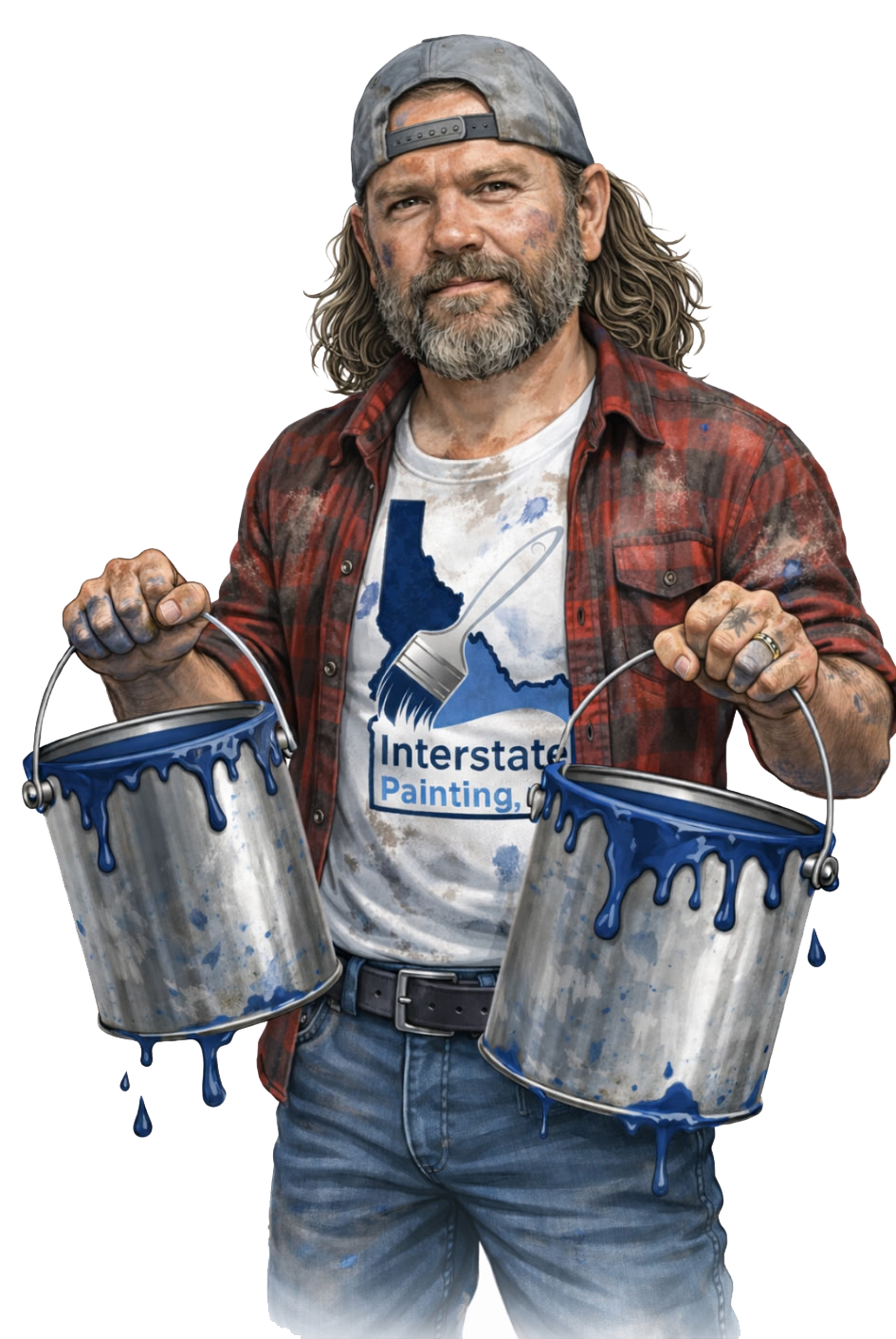 Interstate Painting crew at work